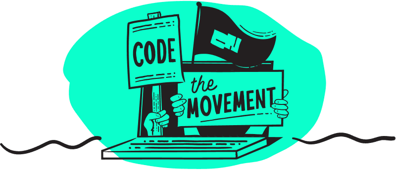 Code the Movement art