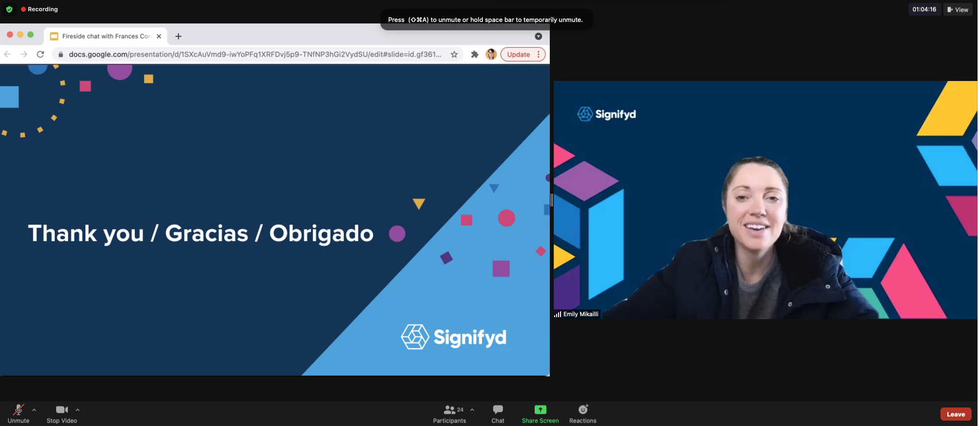 Hispanic Heritage Month Talk for Signifyd